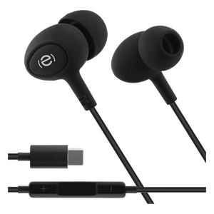 Escape USB-C In-Ear Earphones with Mic, Black