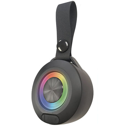 Escape Disco Bluetooth Speaker with RGB Lighting, Black