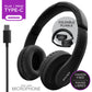Escape USB-C Wired Headphones with Mic, Black