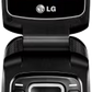 LG F4NR flip phone, Black