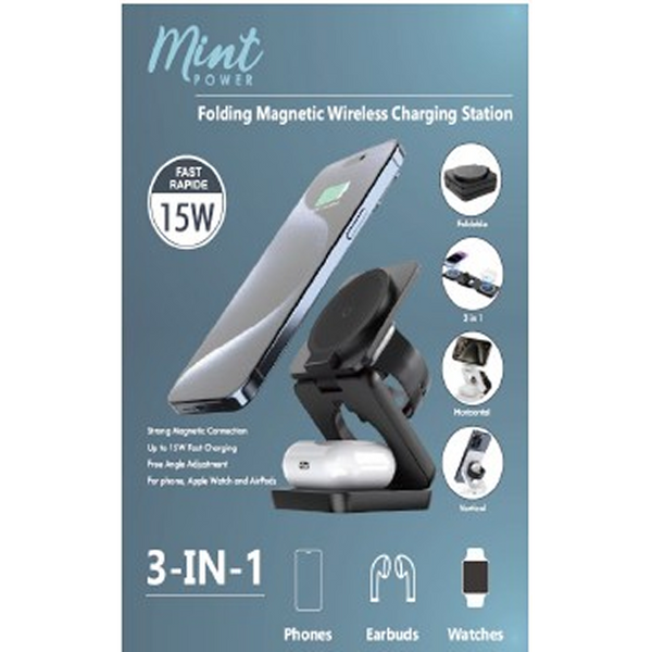 Chargeur sans fil MagSafe pliable