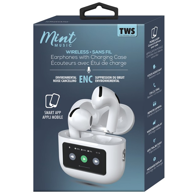 Wireless Earphones with Charging Case