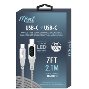 USB-C to USB-C LED Display