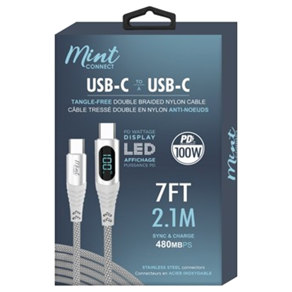 USB-C to USB-C LED Display