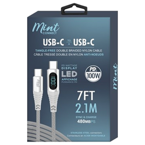 USB-C to USB-C LED Display