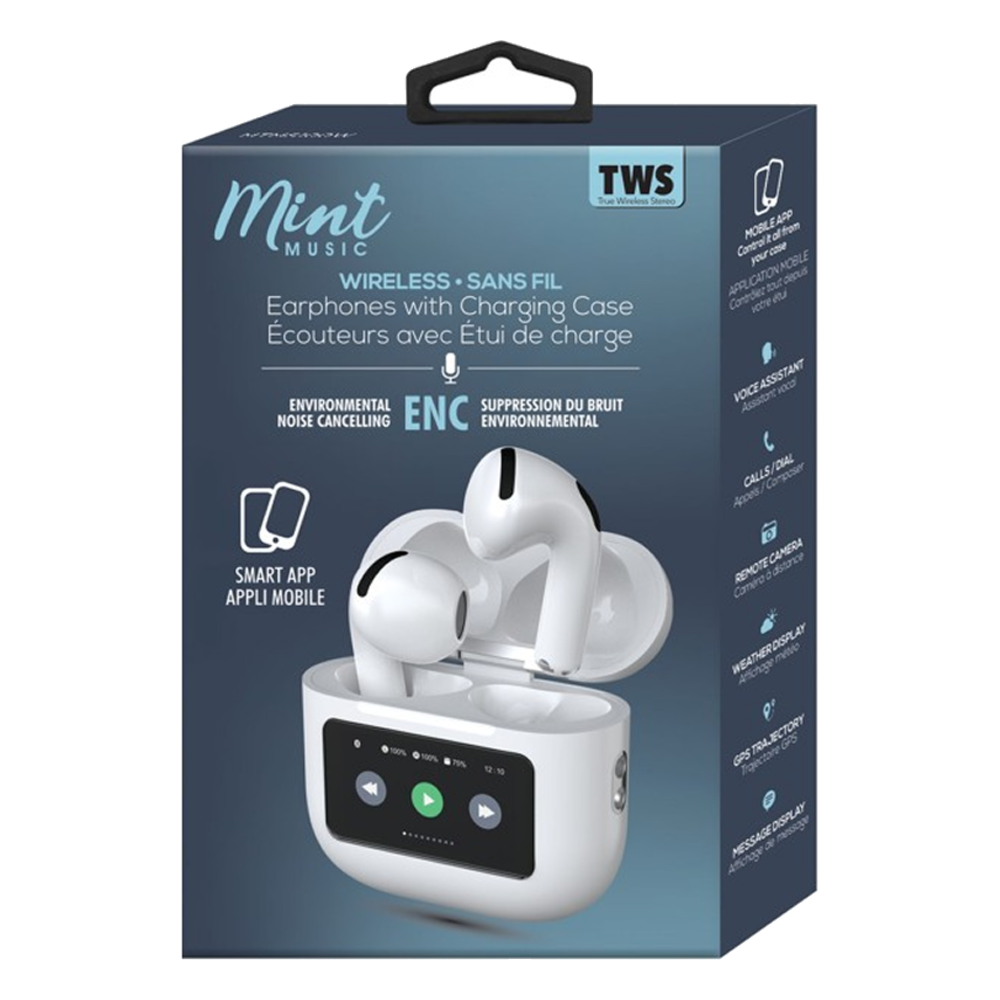 Wireless Earphones with Charging Case